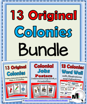 Preview of 13 Colonies Bundle