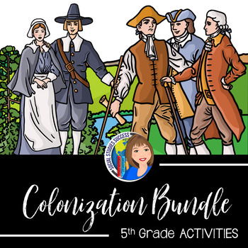 Preview of 13 Colonies Bundle of Activities for 5th Grade Social Studies