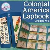 13 Colonies / Colonial America Lapbook for Upper Elementary