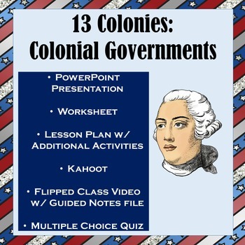 Preview of 13 Colonies: Colonial Governments