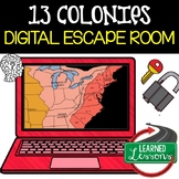 13 Colonies Digital Escape Room, 13 Colonies Breakout Room