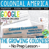 13 Colonies Economics & Politics Lesson - Enlightenment - 