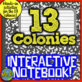 13 Colonies Interactive Notebook Pages
