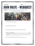 13 Colonies - John Rolfe - Webquest with Key