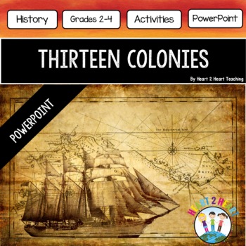 Preview of 13 Colonies PowerPoint Slideshow: Colonial Life Geography Resources Tradesmen