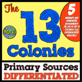 13 Colonies Reading Passages | Differentiated 13 Colonies 