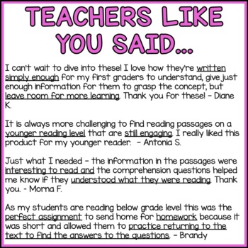 13 Colonies Reading Comprehension Passages K 2 Distance Learning