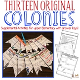 13 Colonies Supplemental Activities