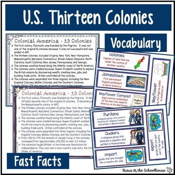 13 Colonies Activities and Worksheets | Thirteen Colonies Unit | TPT