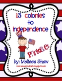 13 Colonies to Independence Pack