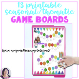 13 Game Boards for Any Speech Therapy Activities