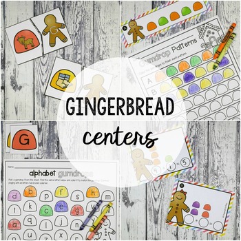 Preview of Gingerbread Activities