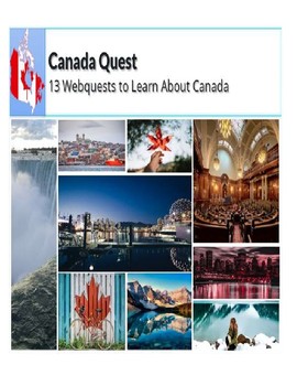 Preview of PBLA/LINC: 13 Webquests about Canada: The Provinces & Territories