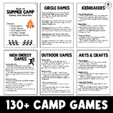 130+ CAMP GAMES | Summer Camp Games and Activities for Kid