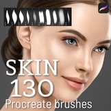 130 Skin Procreate brushes