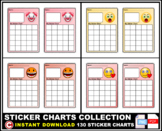 130 Printable Sticker Charts Collection