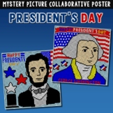 Mystery Picture Color Page Presidents Day Collaboration Po