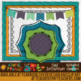 132 pc Whimsical Illustrated Borders with Coordinating Elements