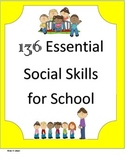 136 Essential Social Skills for School