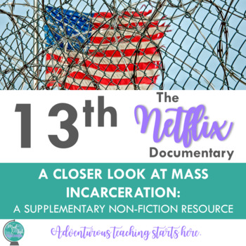 Preview of 13th:  A Netflix Documentary on the History of Mass Incarceration {A Film Guide}