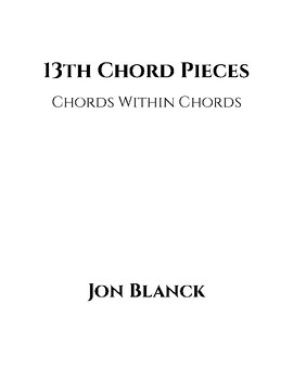 Preview of 13th Chord Pieces - Chords Within Chords