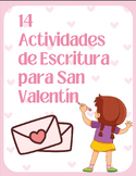 14 Actividades de Escritura para San Valentín