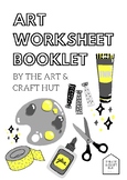 14 Art Primary Worksheets | Analysis, Portfolio Planning, 