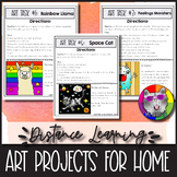 14 Art Projects for Kids, Art Lessons for Flexible, Remote