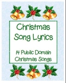 14 Christmas Song Lyrics -  Holiday Sing Along!