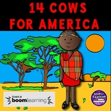 14 Cows for America no prep Digital BOOM CARDS 9/11