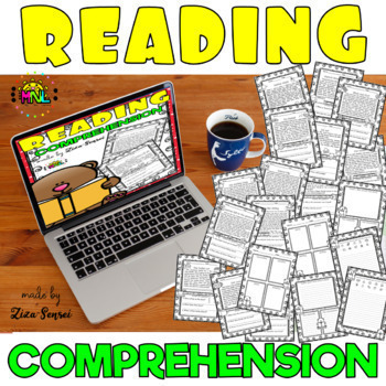 14 reading comprehension worksheets by my new learning tpt