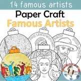 14 famous Artists - Paper Craft