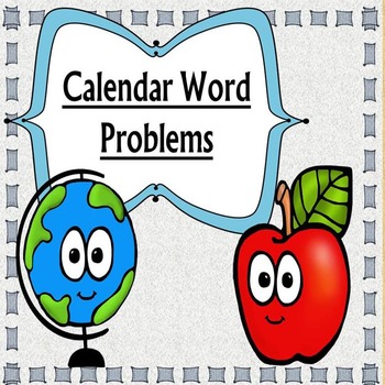 Preview of Calendar Word Problems (165 Word Problems)