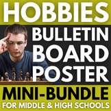 140 Hobbies Posters MINI-BUNDLE | Middle & High School Cla