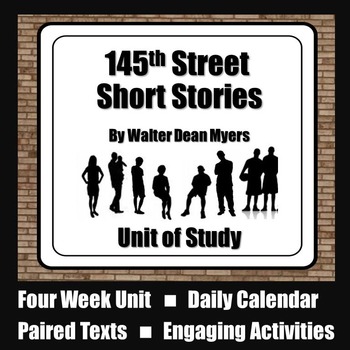 Preview of 145th Street Short Stories by Walter Dean Myers Unit of Study