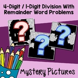 Fun Long Division Worksheets 4 Digit By 1 Digit Division Word Problem Strategies