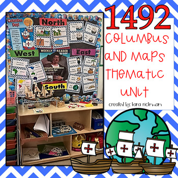 Preview of 1492: A Columbus and Maps Thematic Unit
