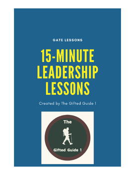 Preview of 15 15-Minute Leadership Lessons for Elementary Gifted Students