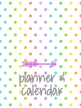 15-16 calendar by Pencils and Chalkolate | TPT