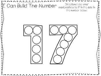 Number education video for preschoolers  Number 17 to learn by repeatedly  writing and coloring 