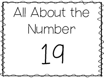 number 19 worksheets teaching resources teachers pay teachers