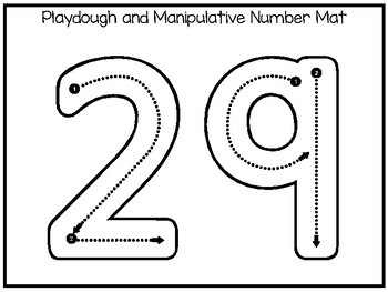 15 All About the Number 29 Tracing Worksheets and Activities. Preschool