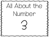15 All About the Number 3 Tracing Worksheets and Activitie
