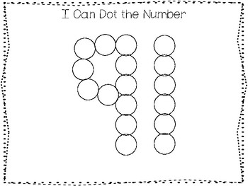 15 All About the Number 91 Tracing Worksheets and Activities. Numbers ...