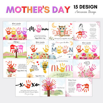 Mothers and Fathers Day Flip Book BUNDLE, Art Craft and Writing Prompt  Activity