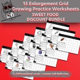 15 Differentiated Enlargement Grid Drawing Worksheets - Sw