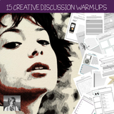 15 ELA Discussion Warm-Ups (PDF and Google Drive)