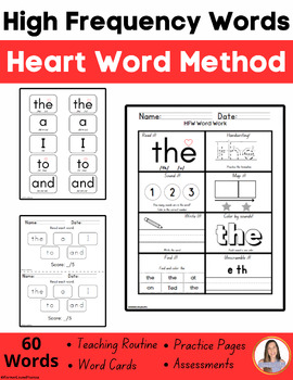 Preview of 30 Early High Frequency Words for Beginning Readers (Now Editable)