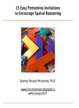 Preview of 15 Easy Pentomino Invitations to Encourage Spatial Reasoning