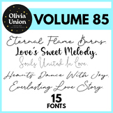 15 Fonts Amazing, Volume 85